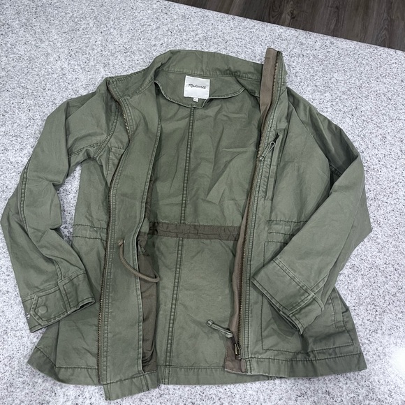 Madewell Jackets & Blazers - Madewell Olive Green Utility Jacket